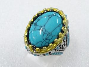 色石　指輪(16号)